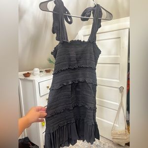 Dark Grey mini dress